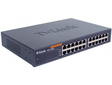 D-LINK 24-Port Fast Ethernet Desktop/Rackmount Switch