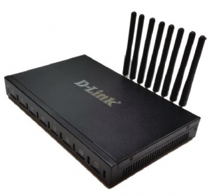 D-LINK 8-Port GSM VoIP Multi-function Gateway