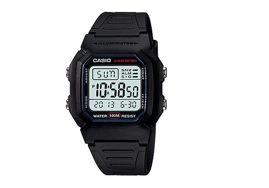 CASIO Men's W800H-1AV Classic Digital Sport Watch