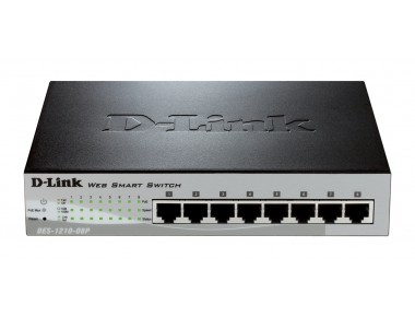 D-LINK 8-Port 10/100 POE Smart Switch